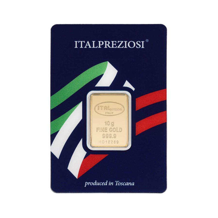 Lingotto in oro 24kt - 10gr